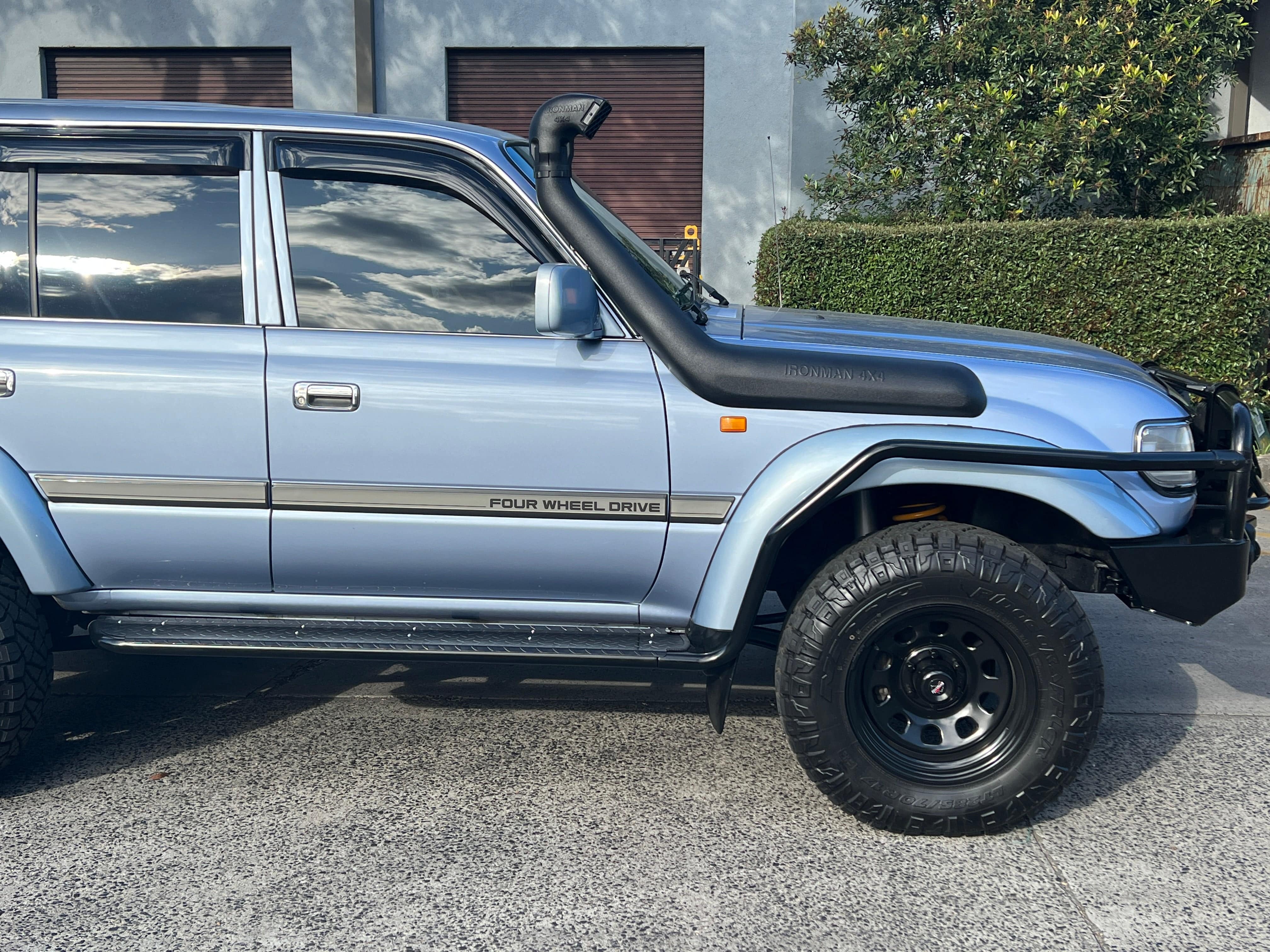 Side steps Brush Bars Suitable For Toyota Land Cruiser 80 series 1990-1998 - Image 31