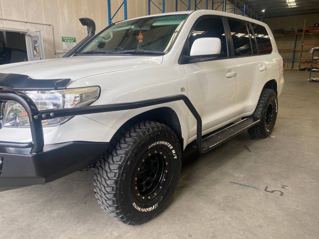 Adjustable Side Steps + Brush Bars Suitable For Toyota Land Cruiser 200 Series 2007+ - Image 3
