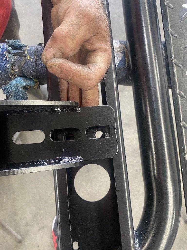 Adjustable Sidesteps + Brush-bars Suitable for Toyota Land Cruiser 76 Series  2007+ - Image 12