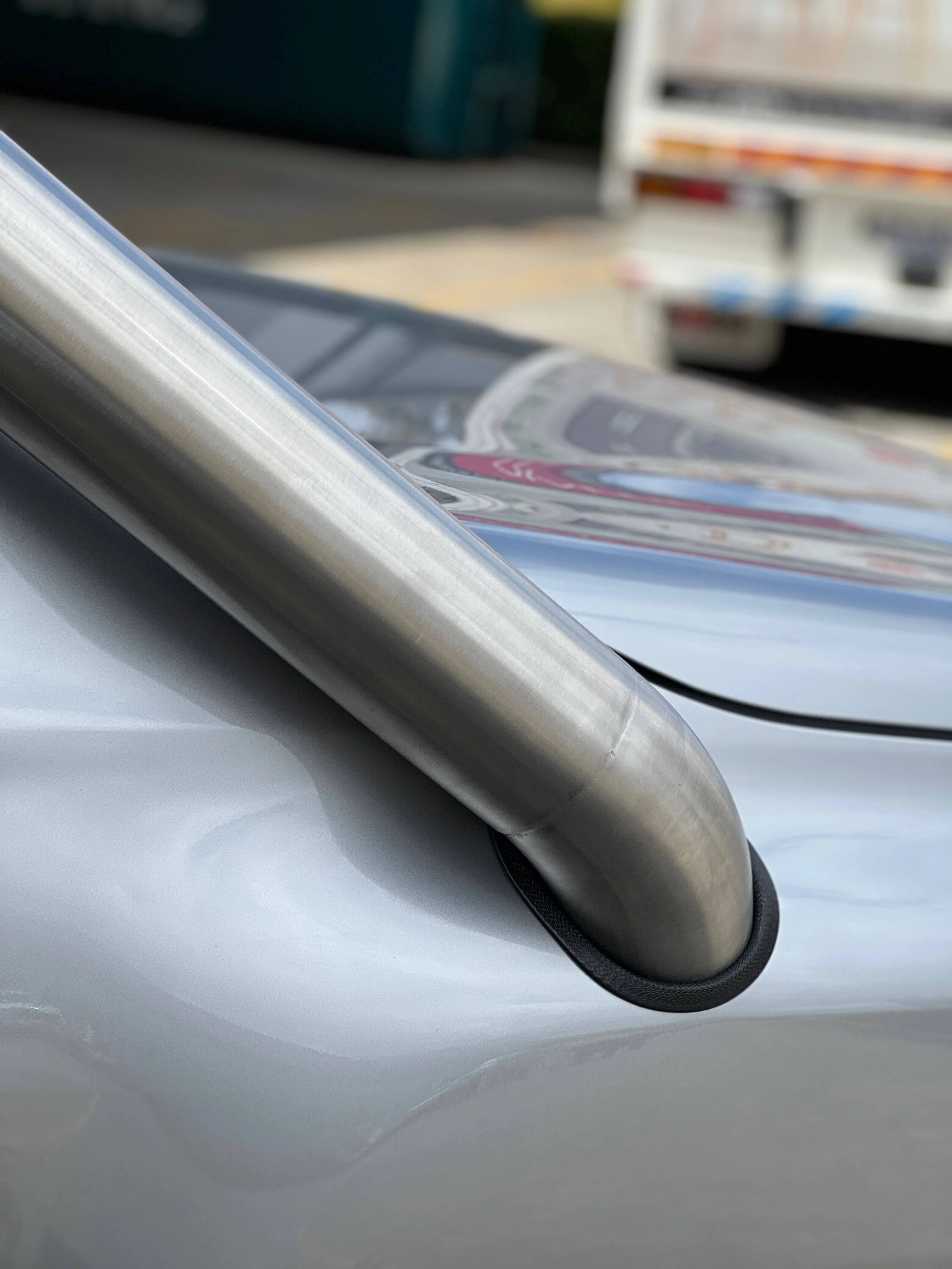Stainless Steel Snorkel Suitable for Toyota Land Cruiser 80 Series Brushed (Online Only) - Image 3