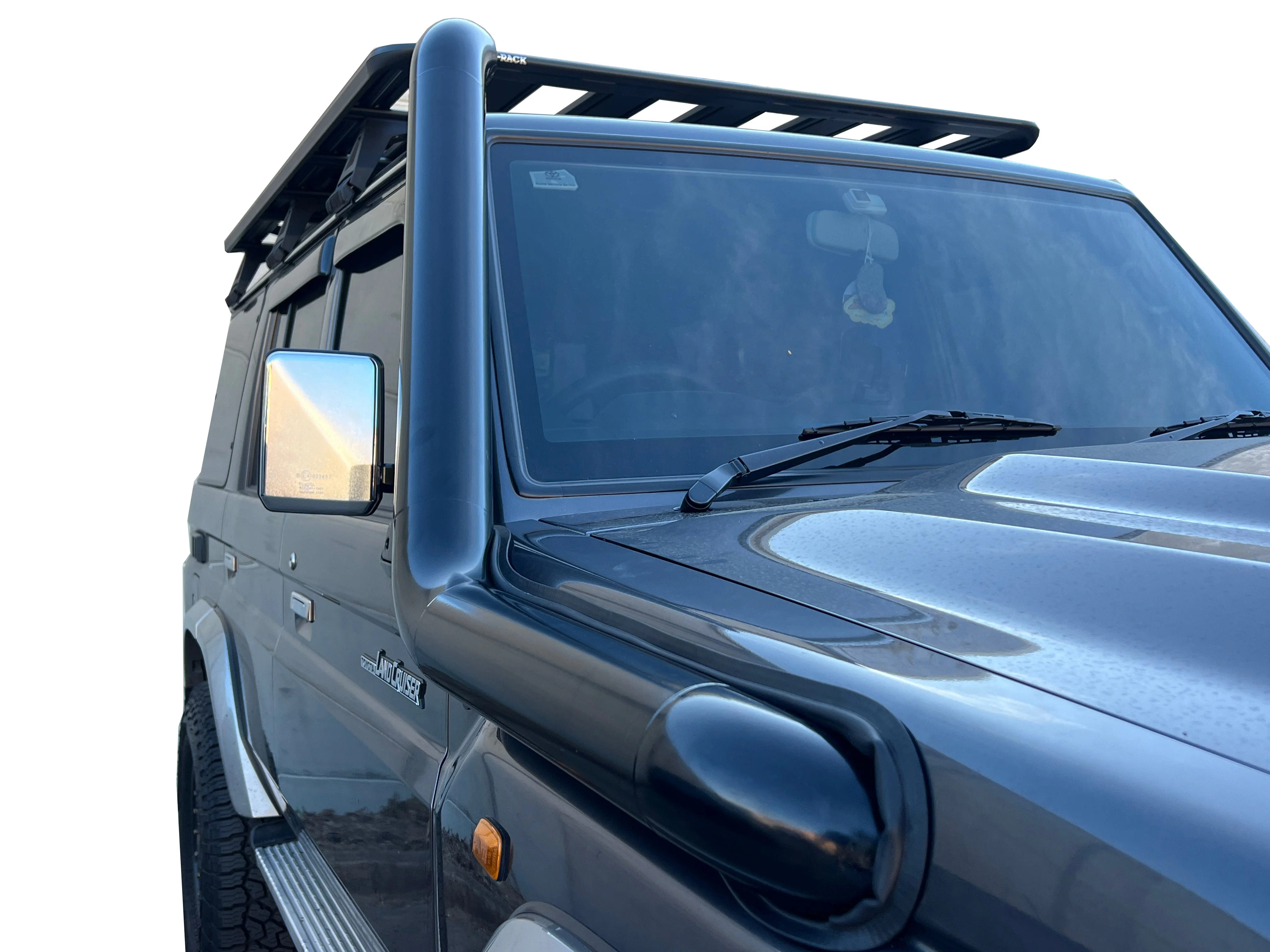 Stainless Steel Snorkel Suitable For Toyota Land Cruiser 76/78/79 Series - Powder Coated (Online Only) - Image 3