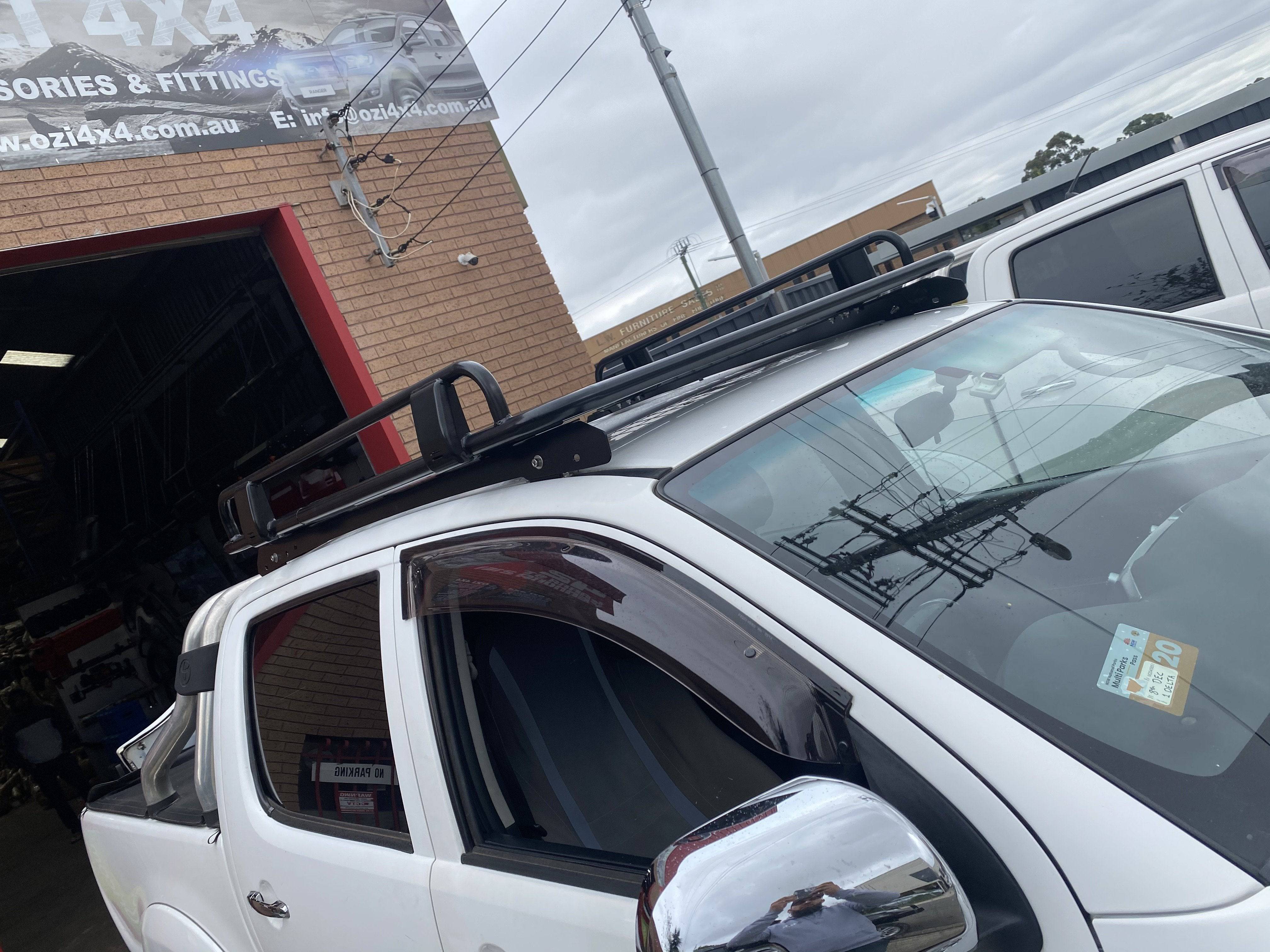 Tradesman Steel Roof Cage for all Space Cab / Dual Cab Utes - Image 6