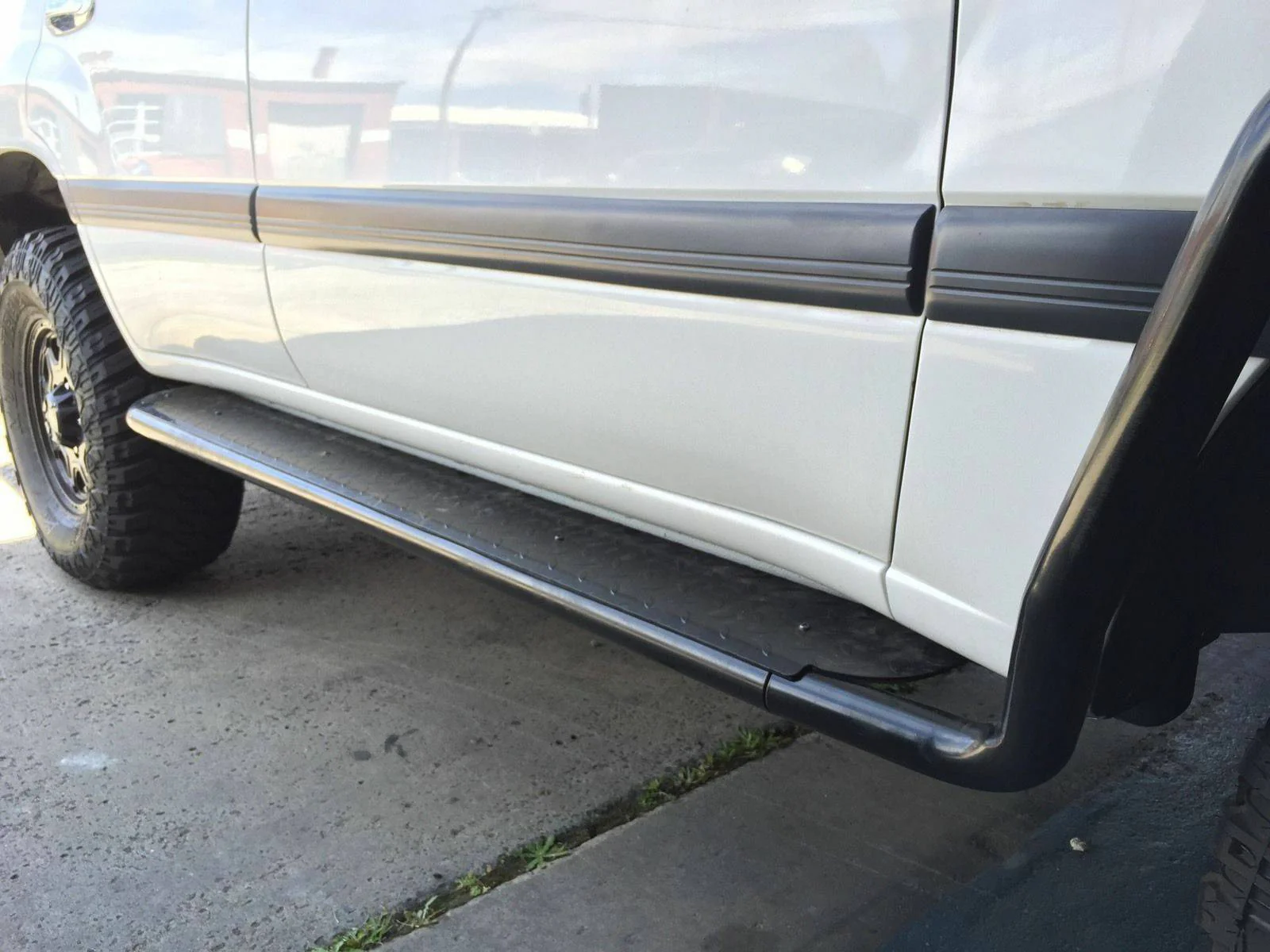 Sidesteps + Brush Bars Suitable For Land Cruiser 100 Series 1998 - 2007 Fits IFS Only - Image 10