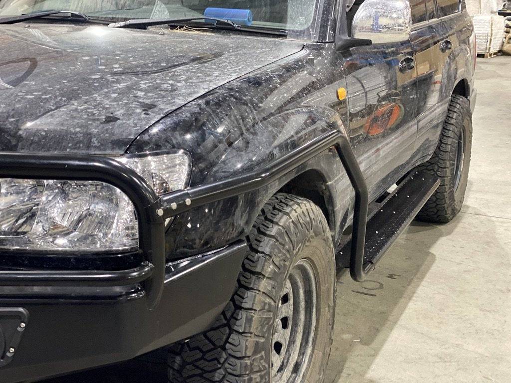 Sidesteps + Brush Bars Suitable For Land Cruiser 100 Series 1998 - 2007 Fits IFS Only - Image 22