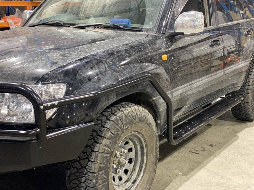 Sidesteps + Brush Bars Suitable For Land Cruiser 100 Series 1998 - 2007 Fits IFS Only - Image 27