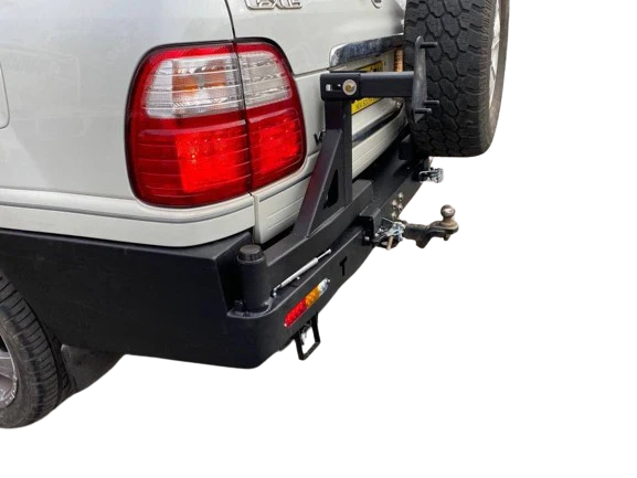Rear Bar Dual Wheel Carrier Suitable For Toyota Land Cruiser 100 Series IFS 1998-2007 - Image 12
