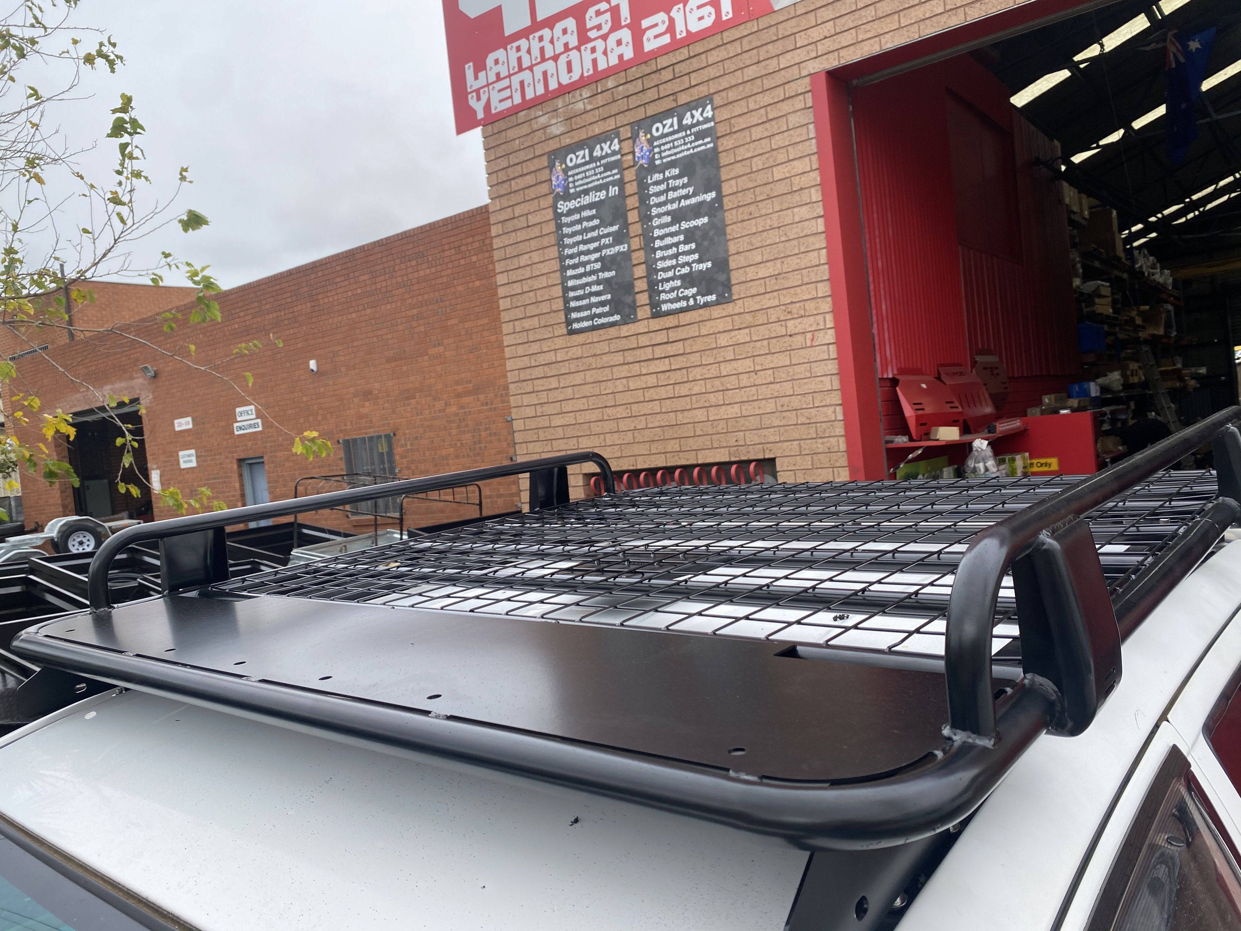 Tradesman Steel Roof Cage for all Single Cab - Image 10