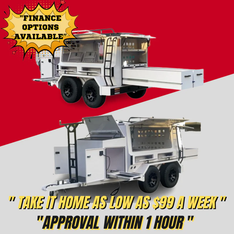 Tradesman Work Trailer Tanks White - Image 4