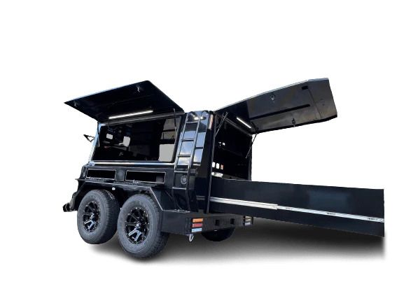 Tradesman Work Trailer Matt Black - Image 52