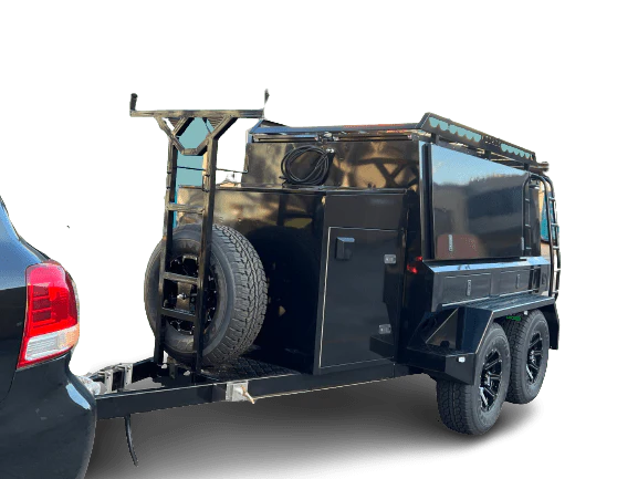 Tradesman Work Trailer Matt Black - Image 77