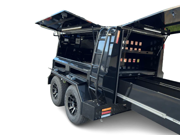 Tradesman Work Trailer Gloss Black - Image 24