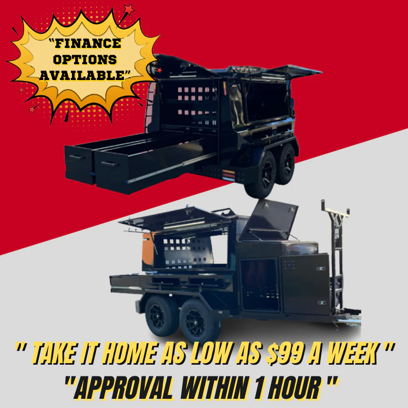 Tradesman Work Trailer Gloss Black - Image 4