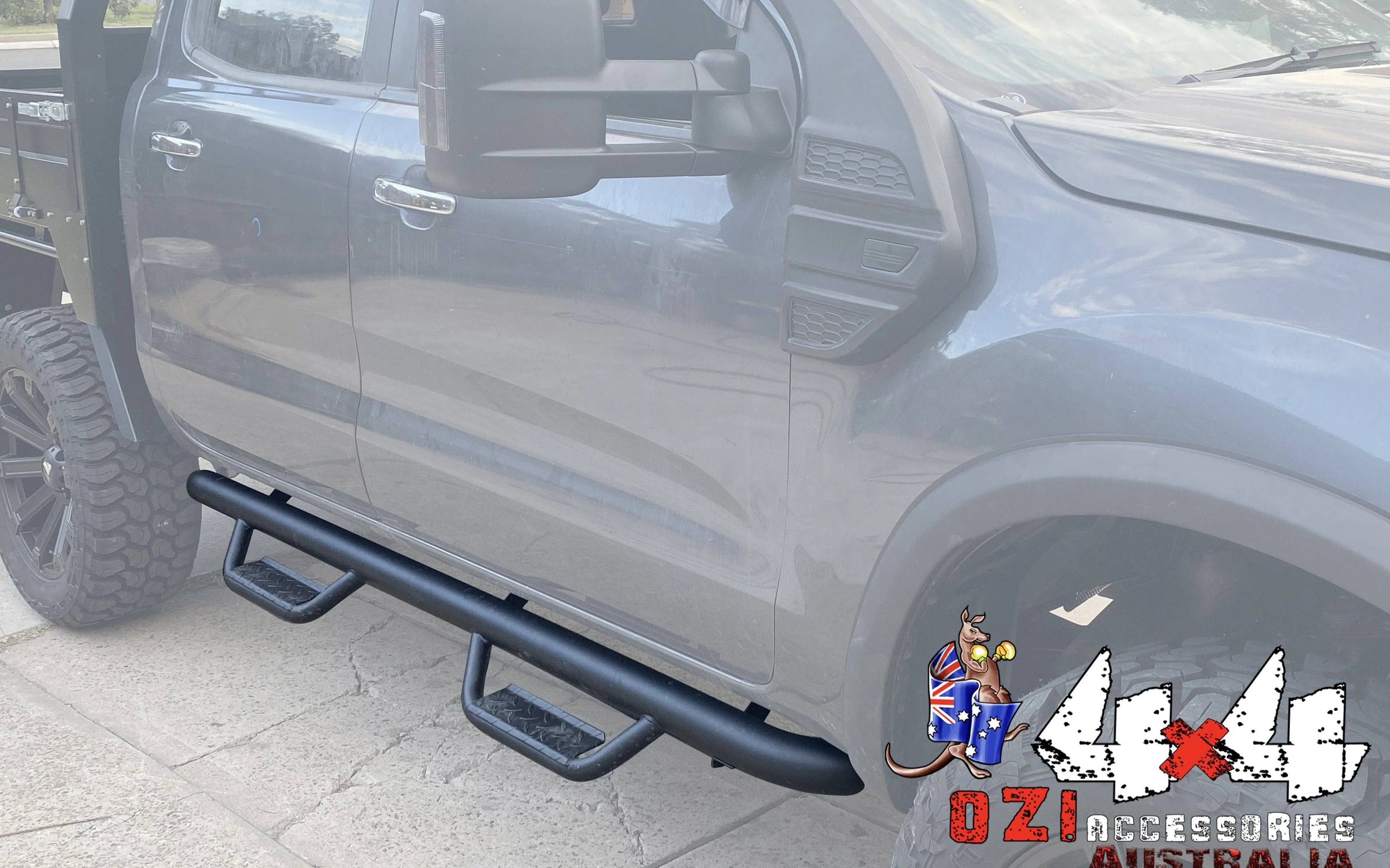 Two Step Side Steps Suits Ford Ranger PX1,2,3 / Mazda BT-50 2011-2019 - Image 5