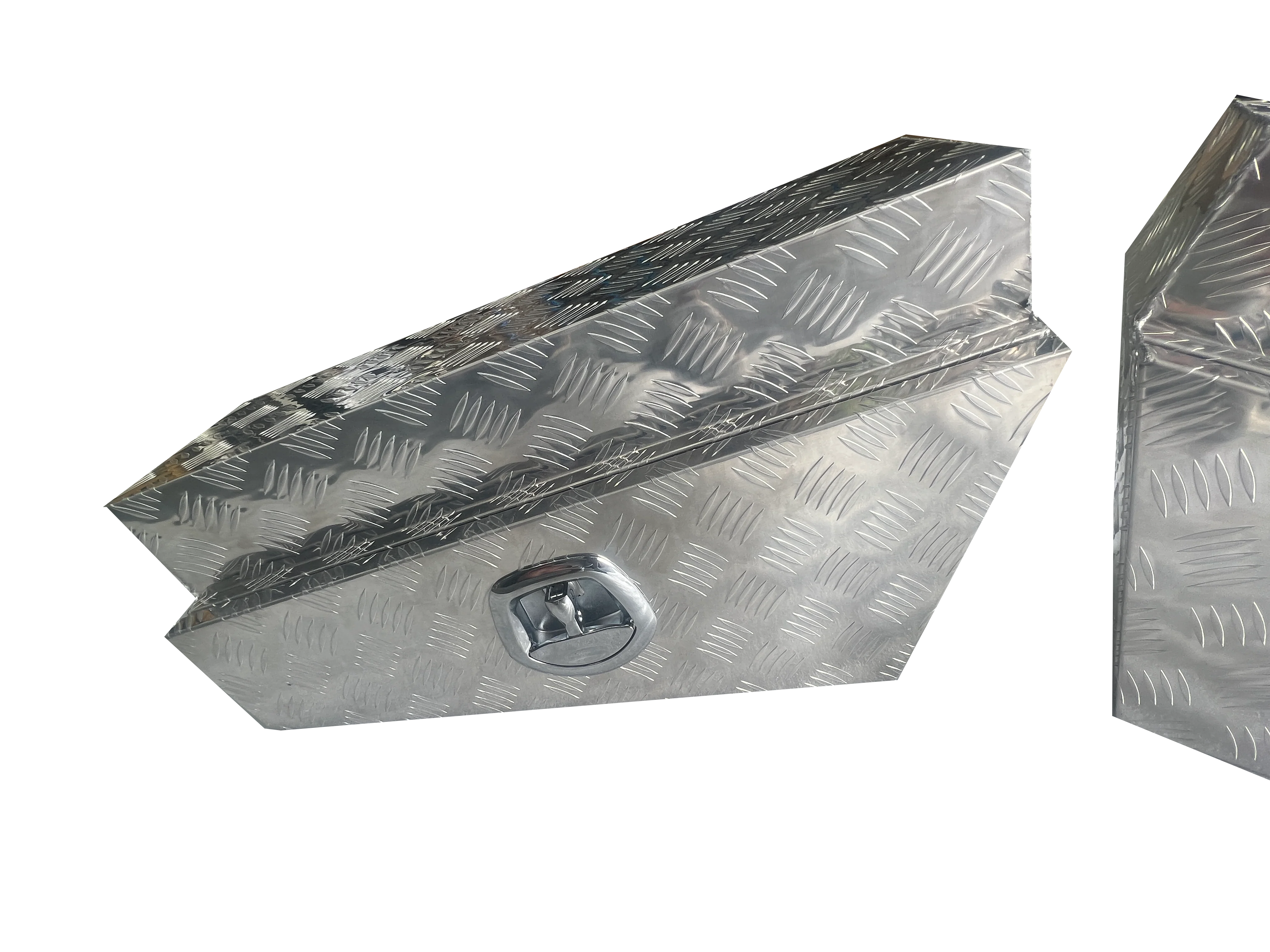 Under Body Tool Box Checker Plate Aluminium 750HD - Image 7