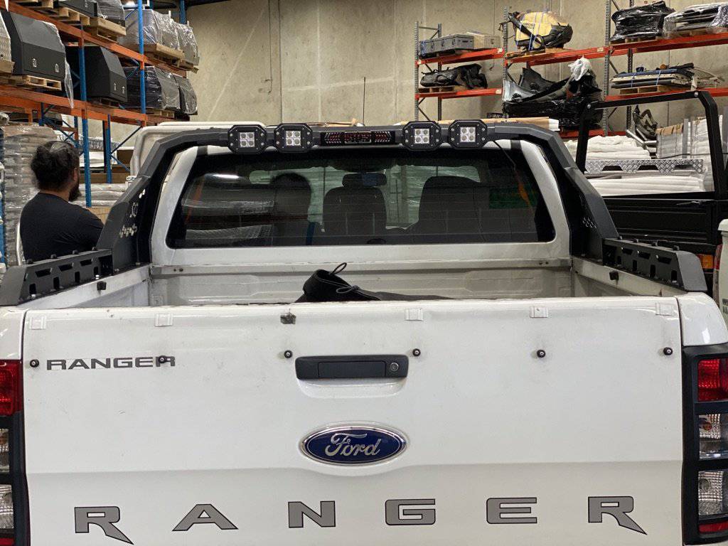 Urban Sports Bar Suits Ford Ranger PX, Raptor Mazda BT50 Dual Cab/ Space Cab - Image 11