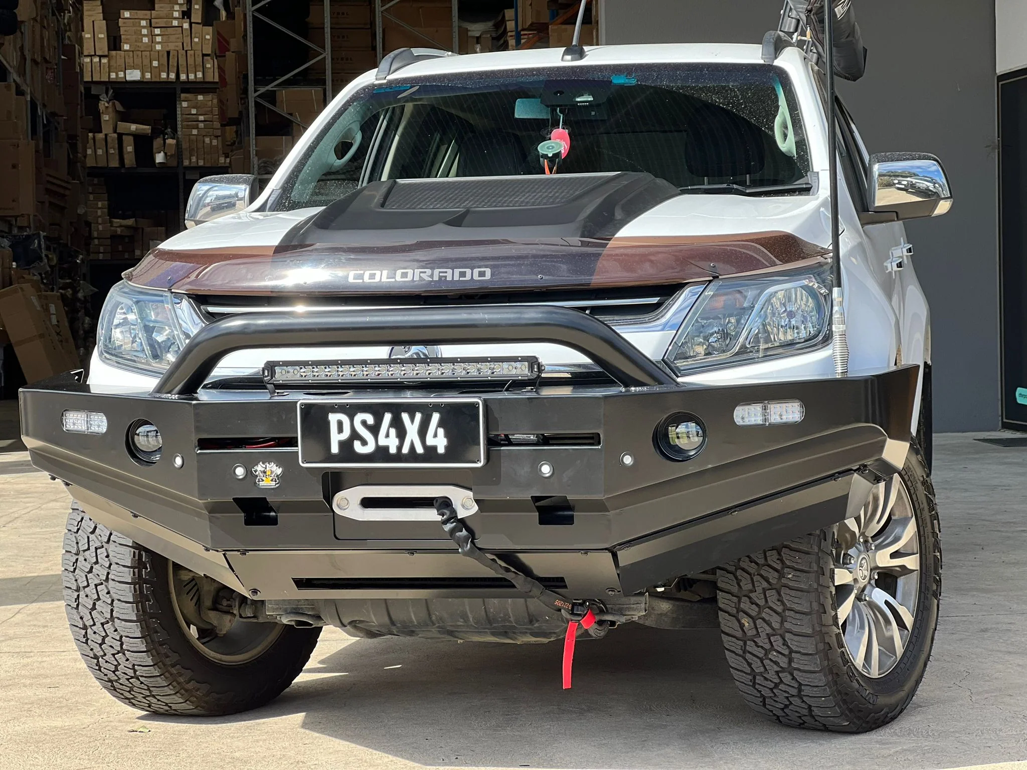 Viking X Rocker bar Bull Bar For Holden Colorado 2016 – 2020 Winch Compatible - Image 2