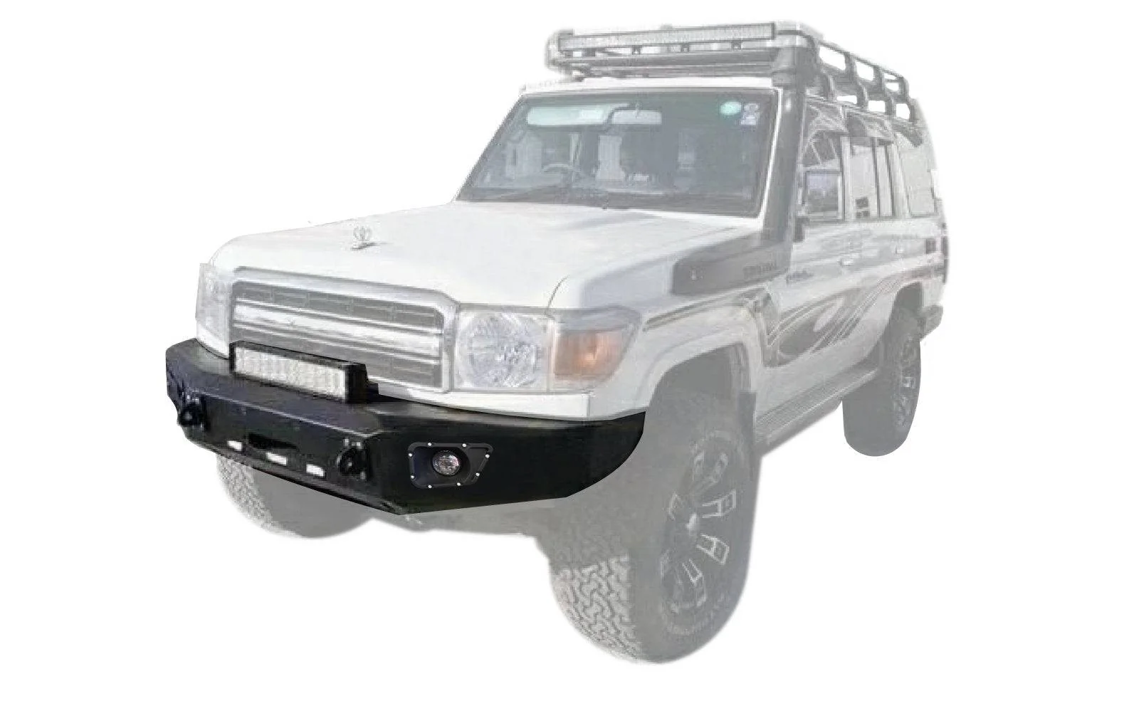 Viper Bullbar Suitable For Toyota Land Cruiser 79,78,76 Series 2007+ Dual Cab & Troopy - Image 6