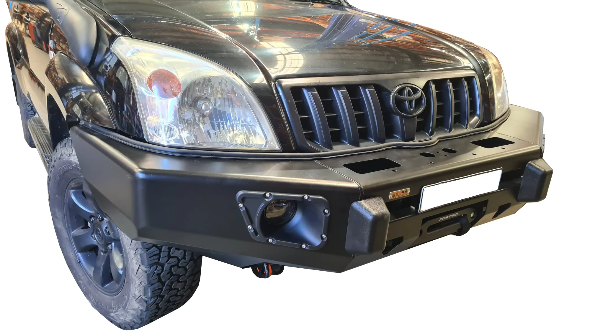 Viper Bullbar Suitable For Toyota Landcruiser Prado 120 Series - Image 5