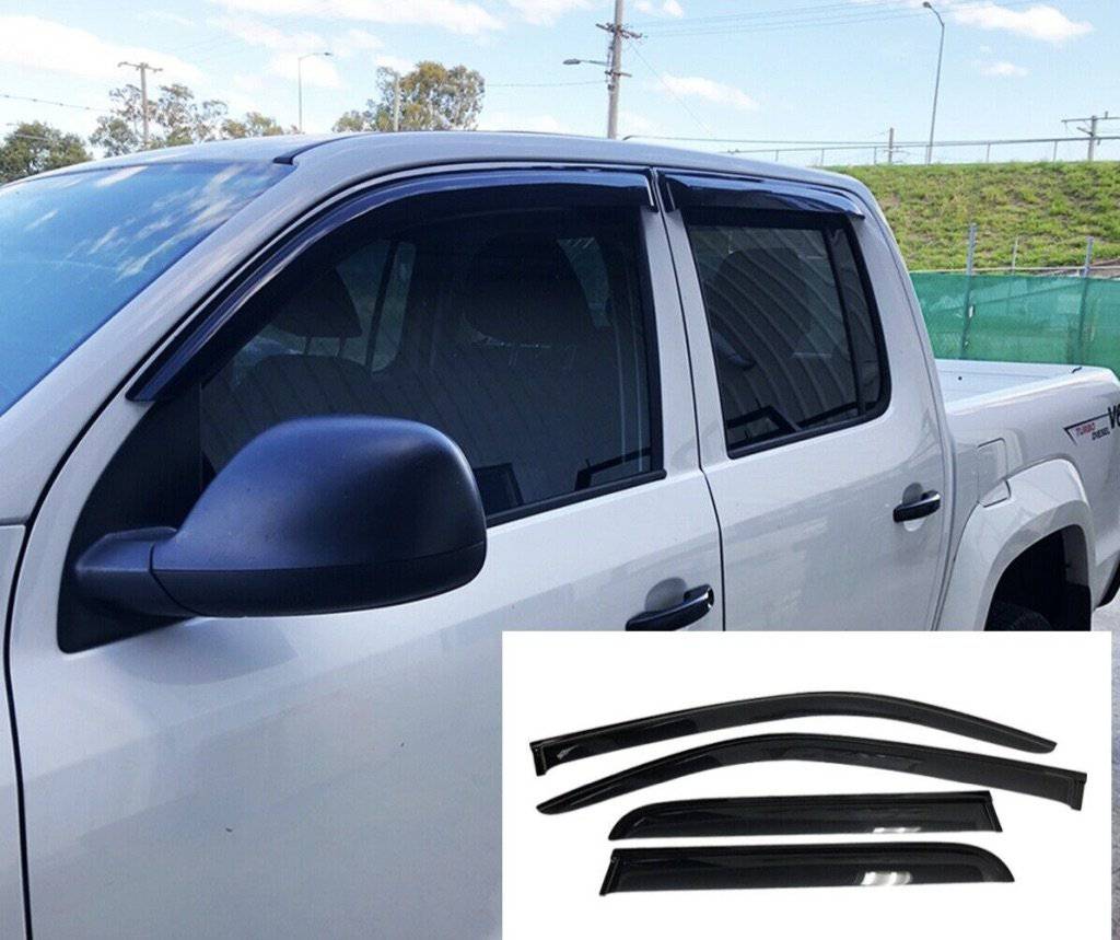 Weather Shields Suits Nissan Navara D40 2005-2015 (Space Cab) - Image 2