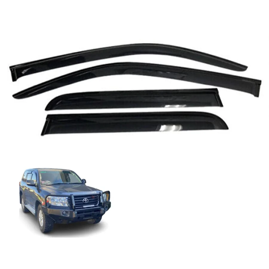 Weather Shields Window Visors 4 pcs Suitable For Toyota Land Cruiser 200 series 2007+ - Image 2