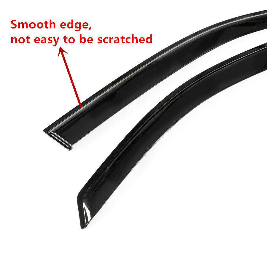 Weather Shields Window Visors 4pcs Suitable for Toyota Prado 90 Series - Image 7