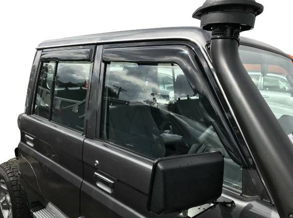 Weather Shields Window Visors Suitable For Toyota Land Cruiser 79 series Dual Cab - Image 12