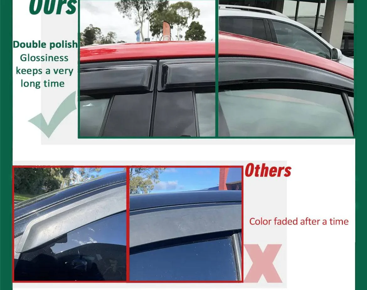 Weather Shields Window Visors Suitable For Toyota Land Cruiser 79 series Dual Cab - Image 18