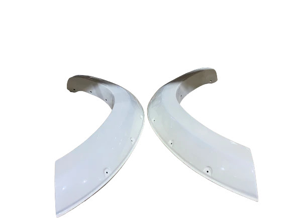 White Jungle Flares 2 Piece Suitable for Toyota Hilux 2012-2014 - Image 8